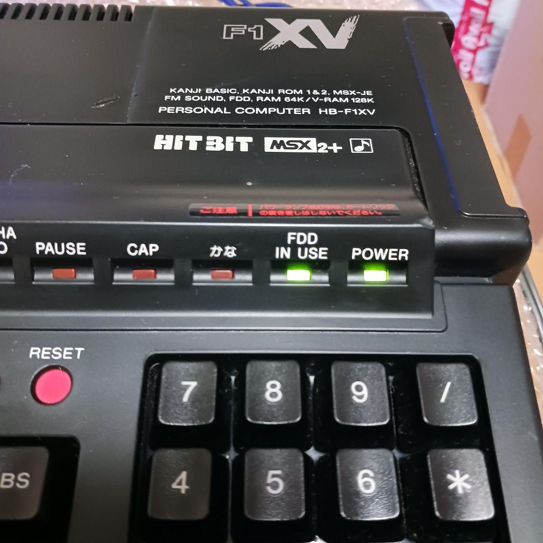MSX2+本体のみ\\SONY HITBIT HB-F1XV//レトロPC