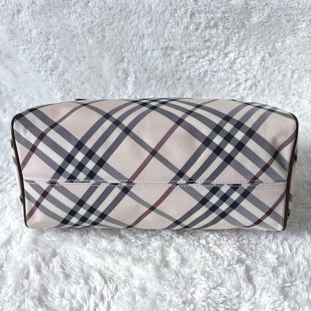 美品✨BURBERRY BLUE LABEL　ミニボストン　ノバチェック　ピンク