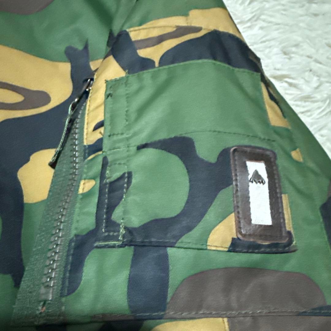 バートン BURTON スノーボードウェアメンズ 上 M 迷彩