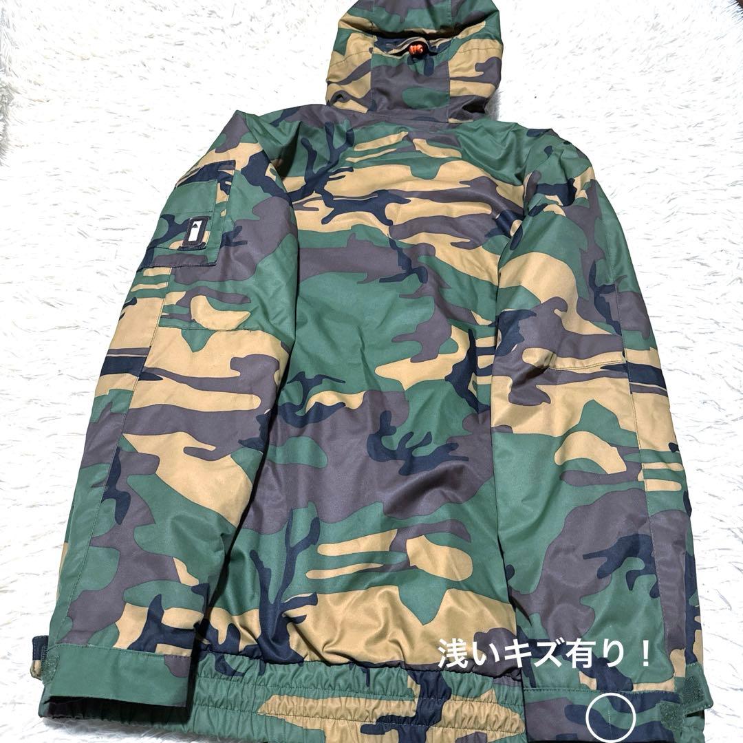 バートン BURTON スノーボードウェアメンズ 上 M 迷彩