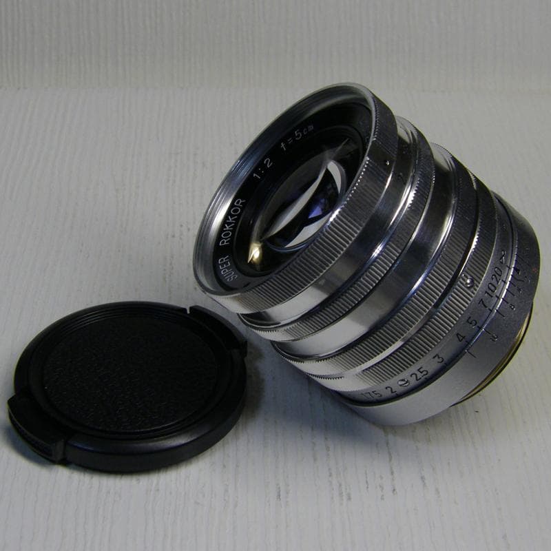 ライカＬマウント◎スーパーロッコール ５ｃｍ Ｆ２◎＃１４０