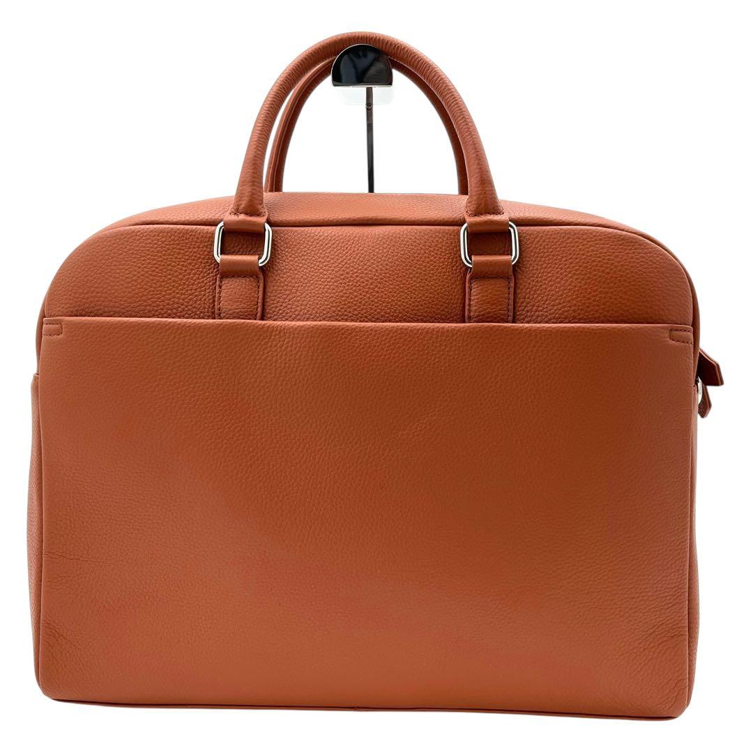 極美品✨ MURA ムーラ 本革 2wayブリーフケース メンズ ブラウン 茶色