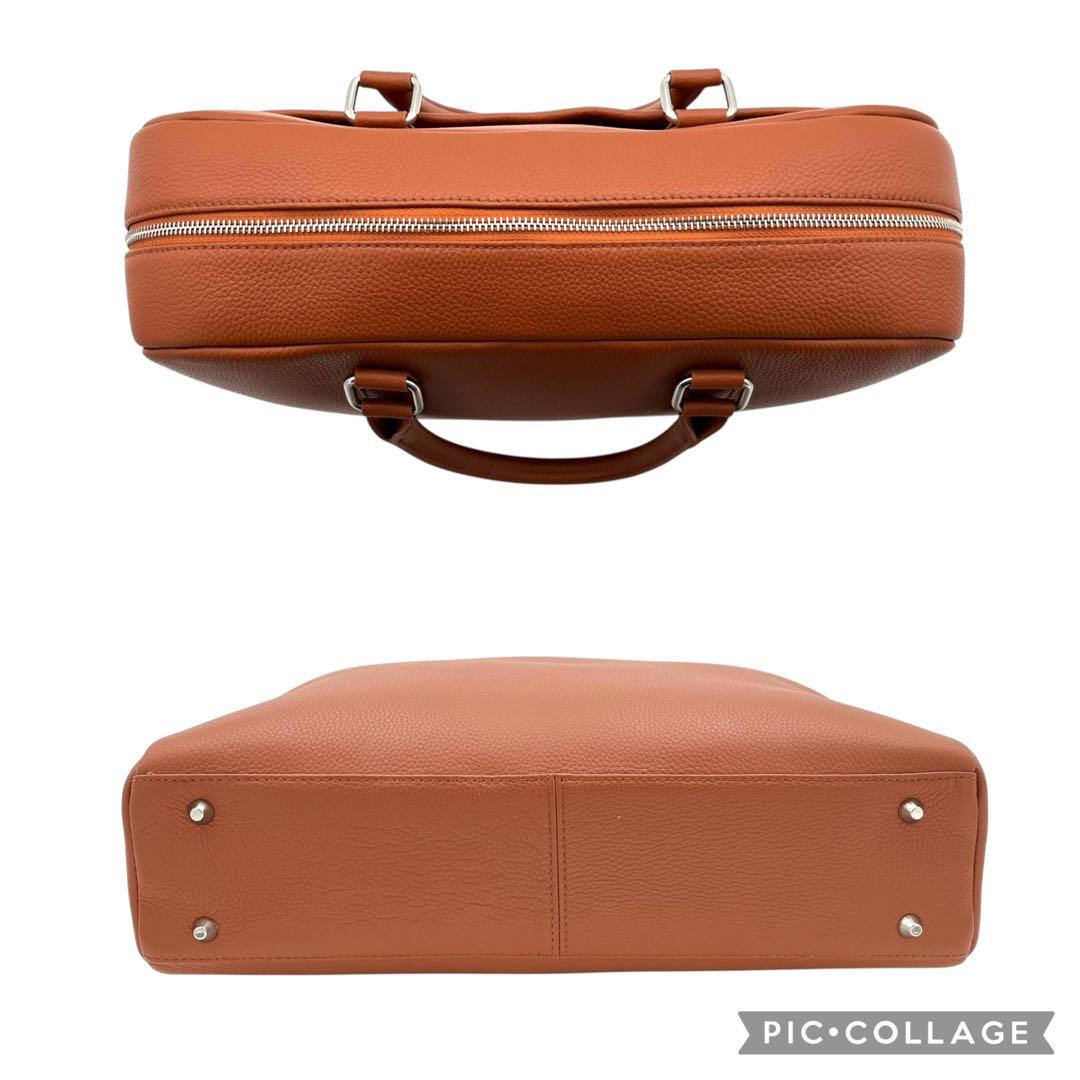 極美品✨ MURA ムーラ 本革 2wayブリーフケース メンズ ブラウン 茶色