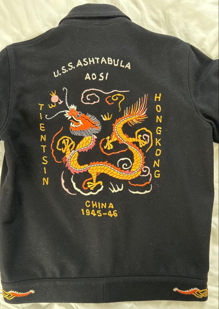 美品　リアルマッコイズ　スーベニアジャケット　 ジャケット ヴィンテージ 刺繍