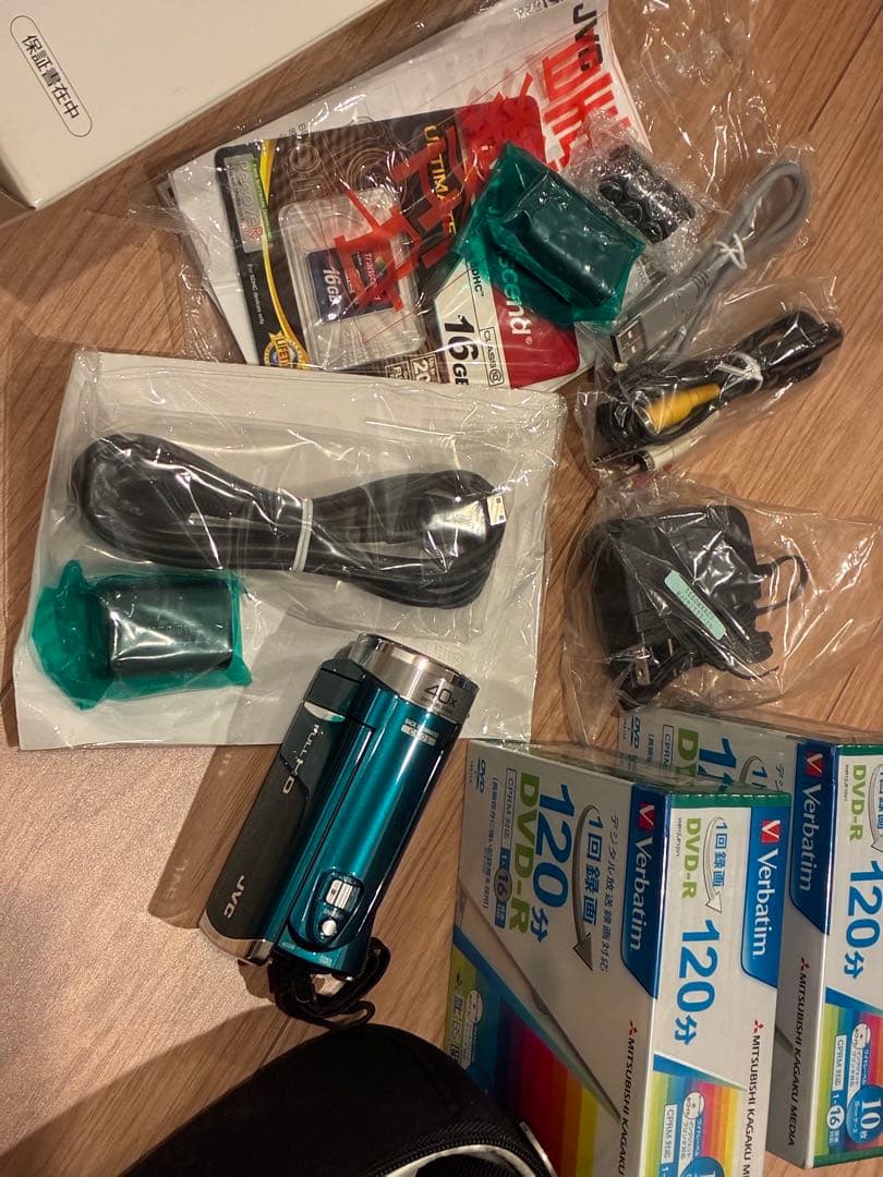 JVC Everio フルHD ビデオカメラ CU-BD5-G