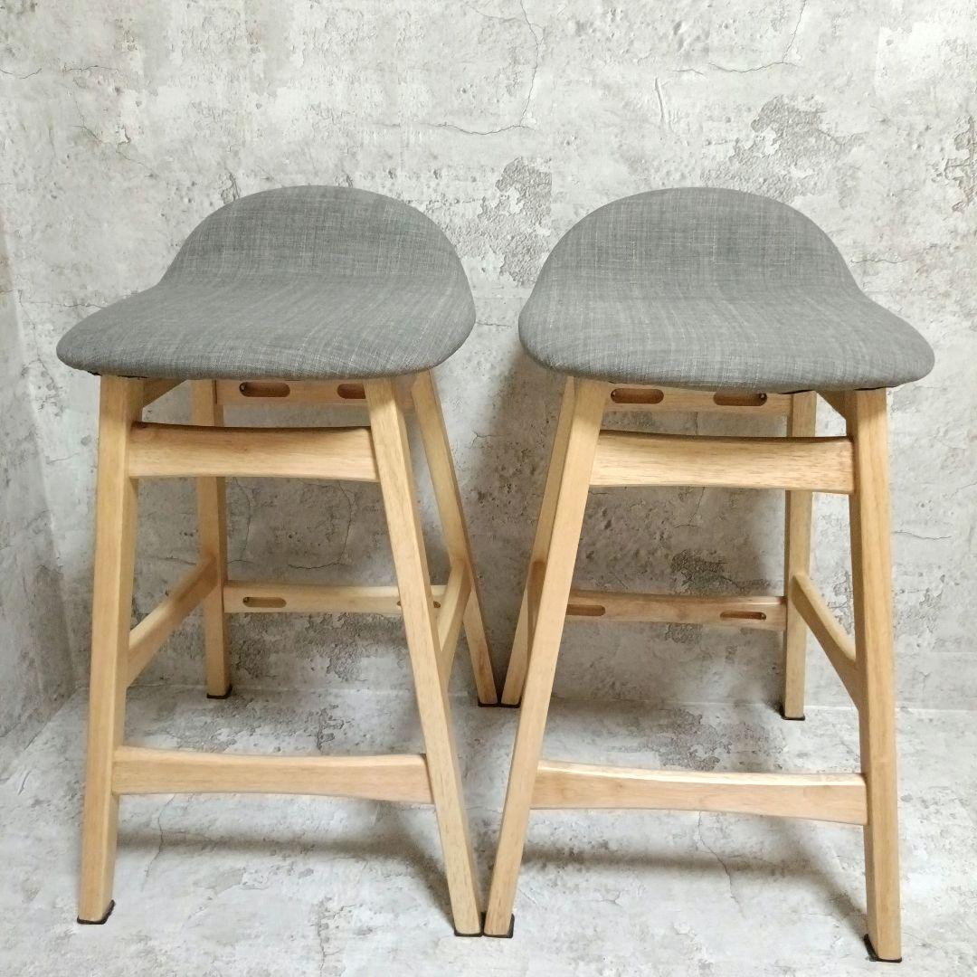 本日限定価格ニトリ NITORI カウンターチェア フィルン OC MBR/GY