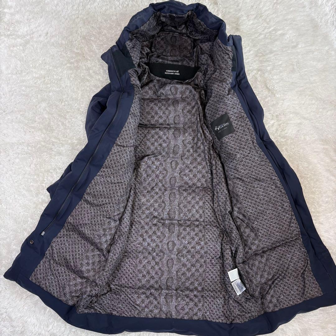 【入手困難・廃盤】ほぼ日の水沢ダウン ネイビー レディース ロングロング 希少