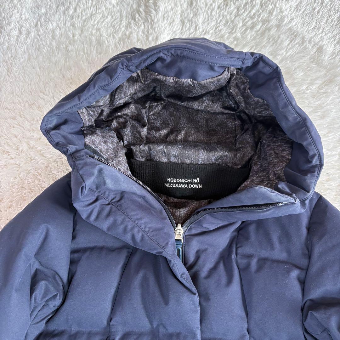 【入手困難・廃盤】ほぼ日の水沢ダウン ネイビー レディース ロングロング 希少