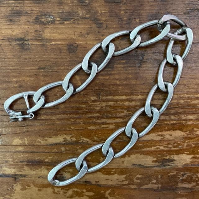 ヴィンテージ メキシカンジュエリー シルバー チェーン ブレスレット 925