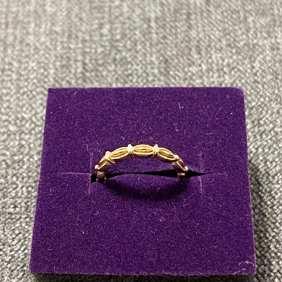 agete ピンキーリング 1号 K10