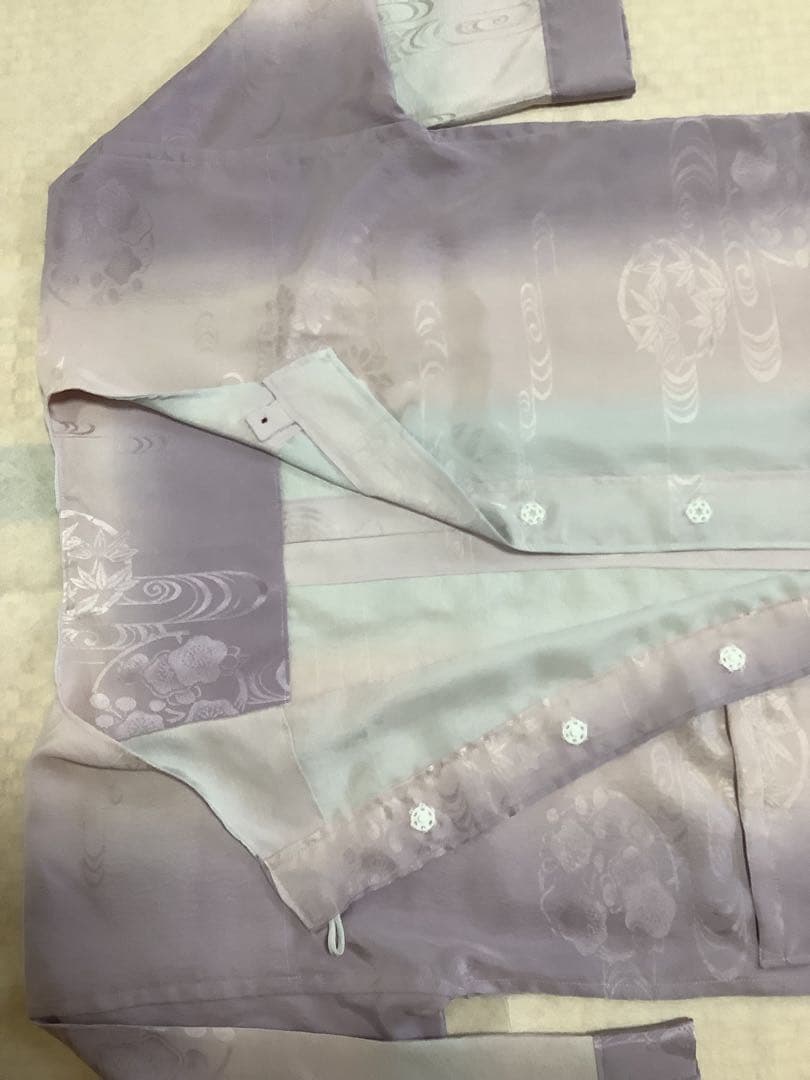 長襦袢反物から作ったシルクパジャマ　㉒