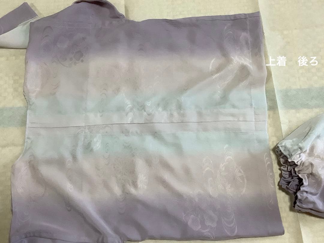 長襦袢反物から作ったシルクパジャマ　㉒
