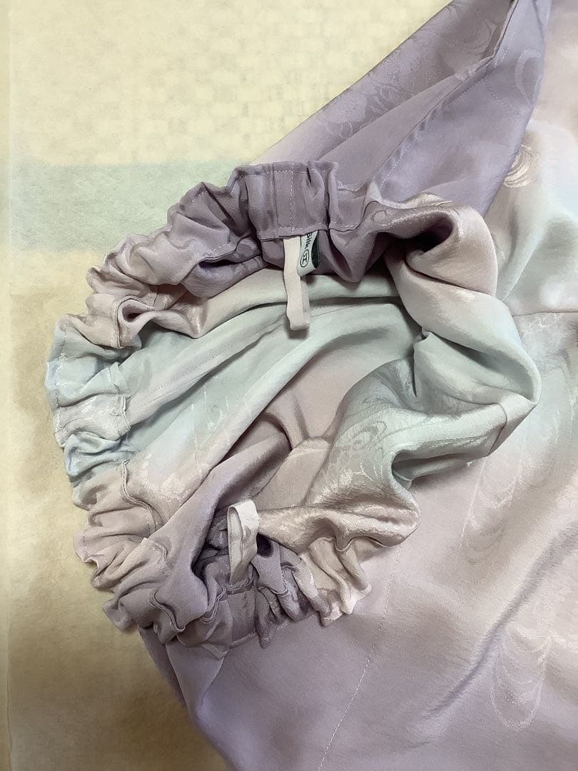 長襦袢反物から作ったシルクパジャマ　㉒