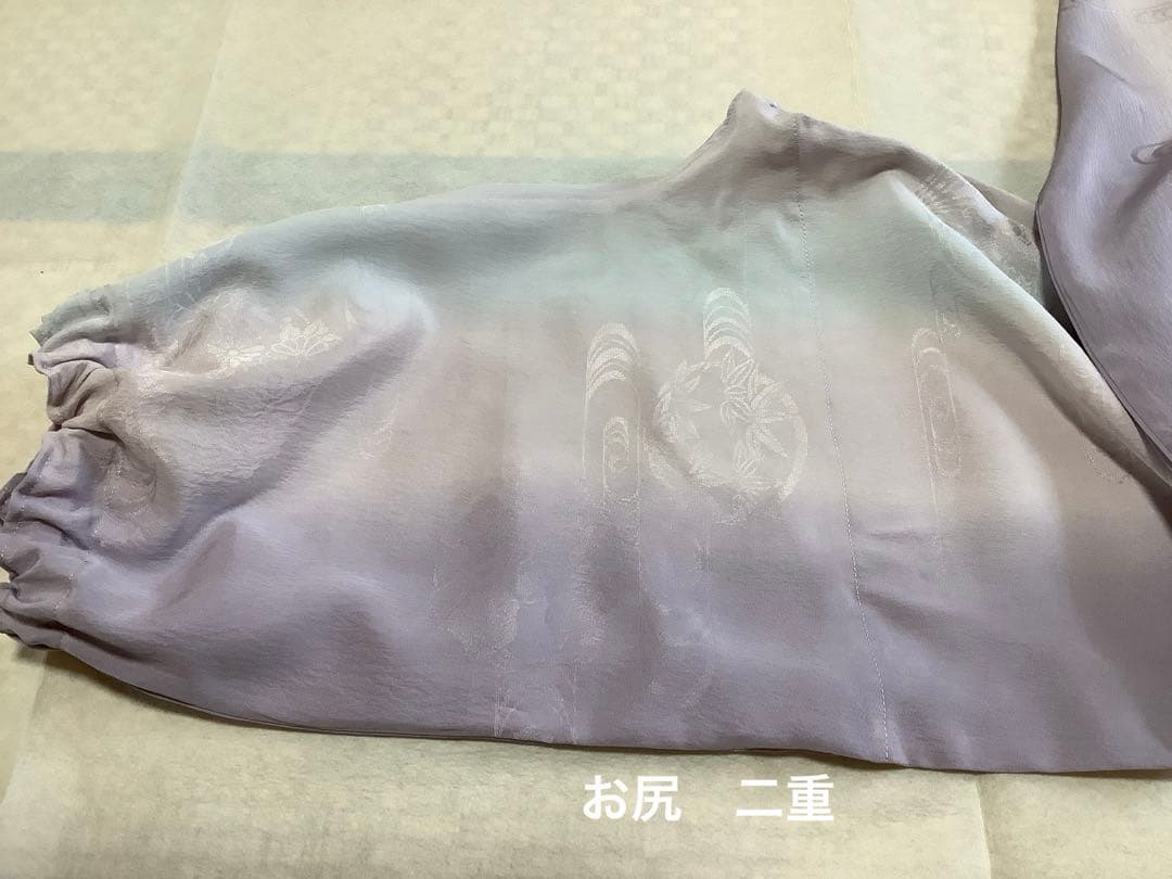 長襦袢反物から作ったシルクパジャマ　㉒