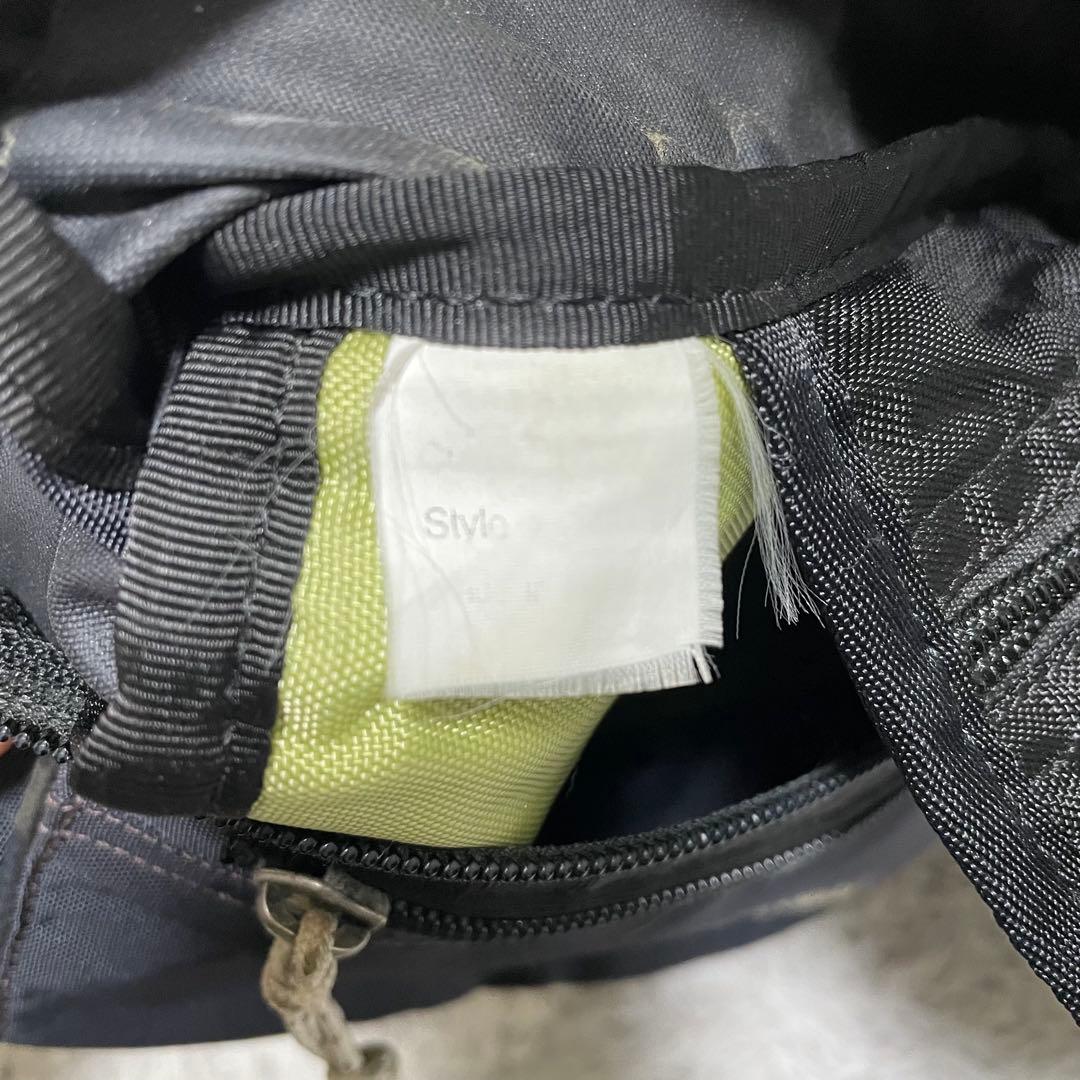 パタゴニア　ボディバッグ　00s ヌエボヒップボルト　ロゴ刺繍　大容量　ブラック