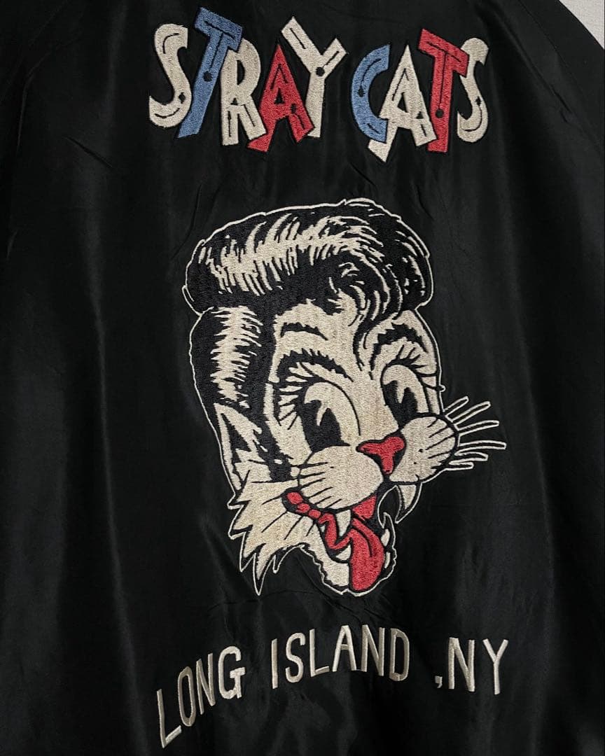 テーラー東洋 ストレイキャッツ リバーシブルスカジャン StrayCats M
