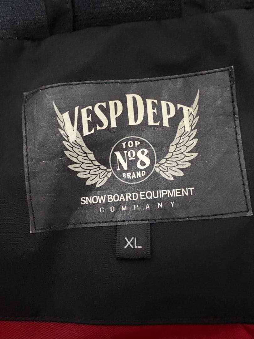 スノーボードウェア 黒/赤/白