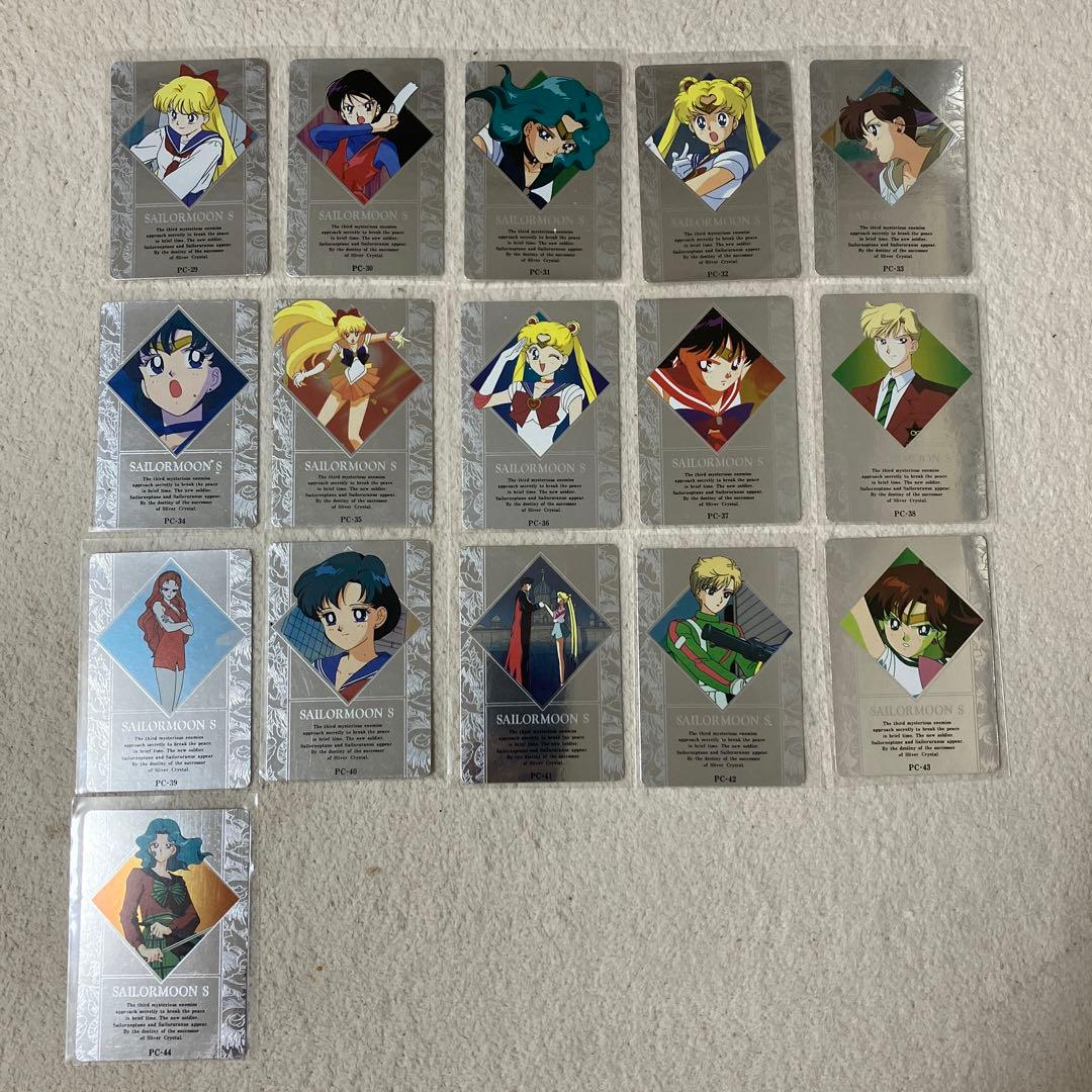 セーラームーンカード　ヒーローコレクション　キラ　シルバー　第3段