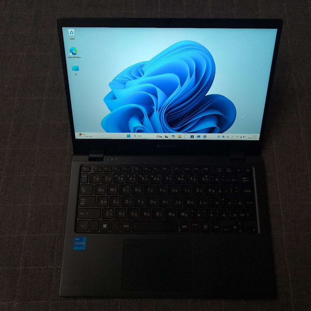 美品 爆速 Dynabook 超軽量 11世代i5 16GB 新品512GB 9