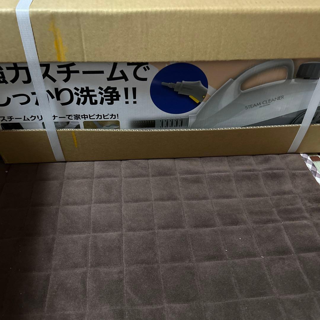 ➡️新品未使用 アイリスオーヤマ スチームクリーナー ホワイト STM-410E