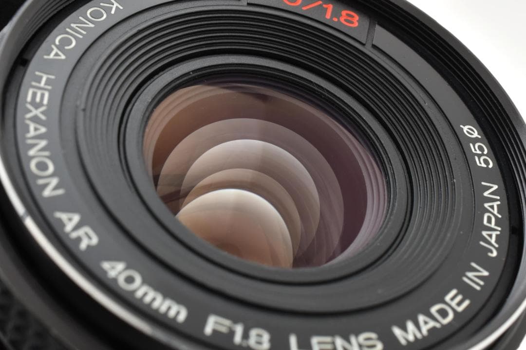 コニカ HEXANON AR 40mm F1.8 動作好調 カメラ