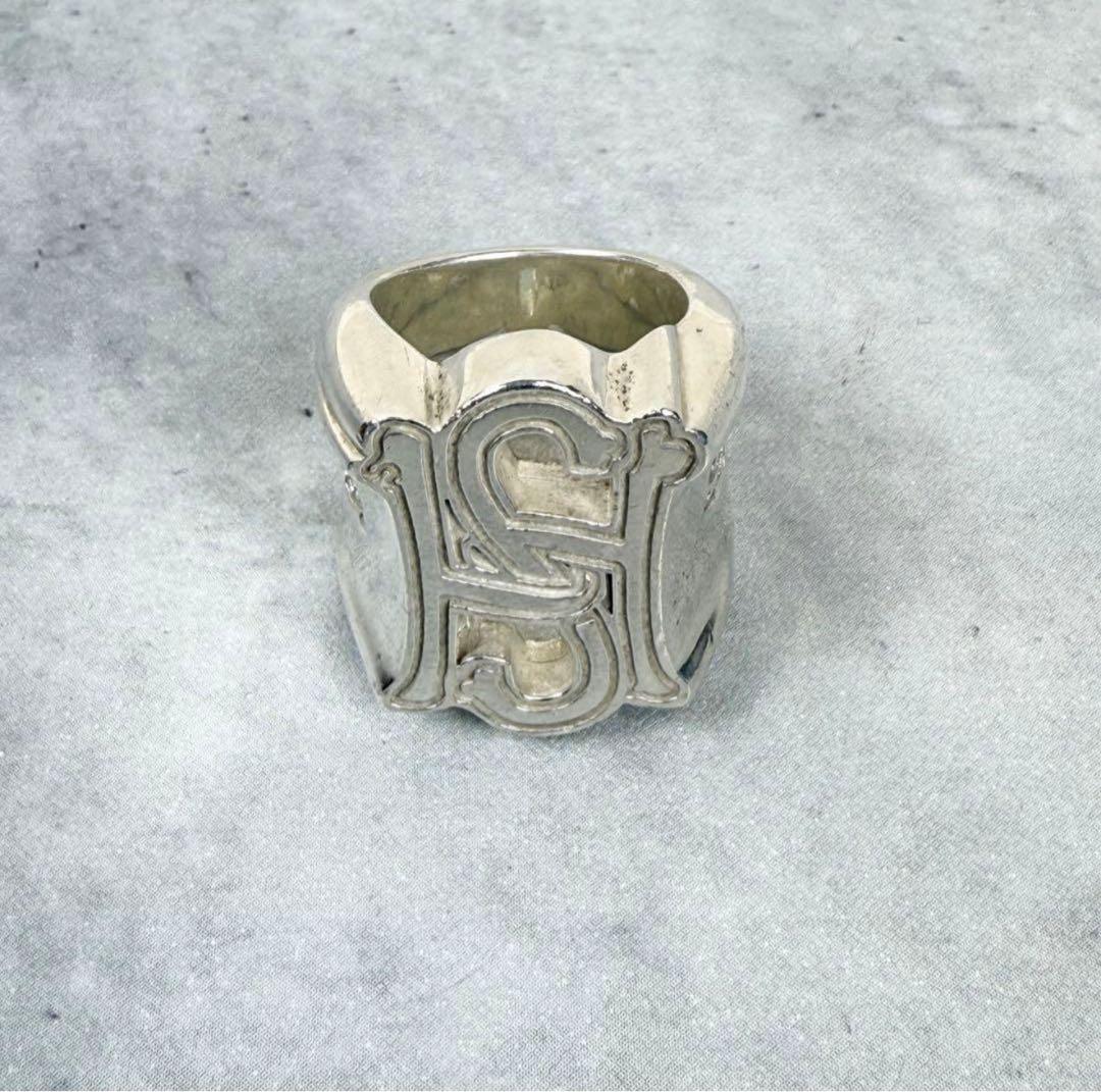 ハイドアンドシーク　HIDE AND SEEK ロゴシルバーリング 希少品