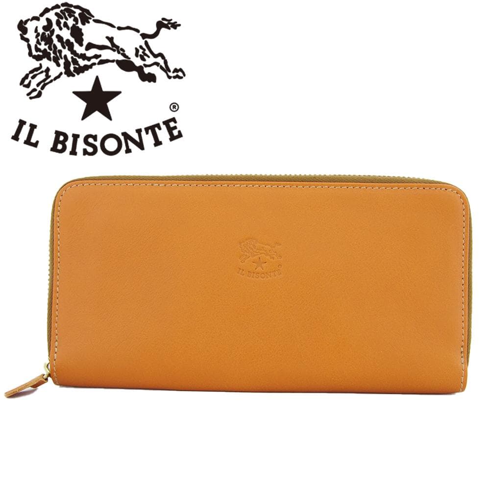 イルビゾンテ IL BISONTE SALINA ラウンドファスナー長財布