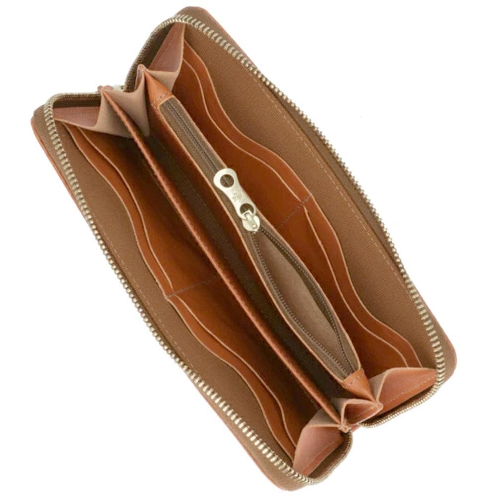 イルビゾンテ IL BISONTE SALINA ラウンドファスナー長財布