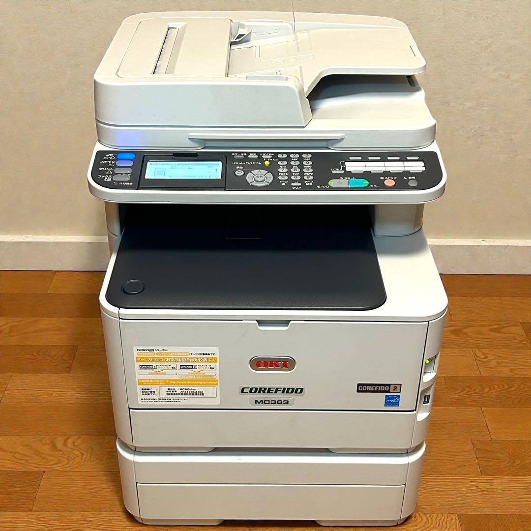 完動❣️美品✨OKI COREFIDO MC363 業務用カラーレーザー複合機