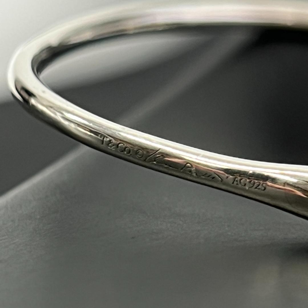 美品 ティファニー オープンハート フープピアス Mサイズ 片耳のみ