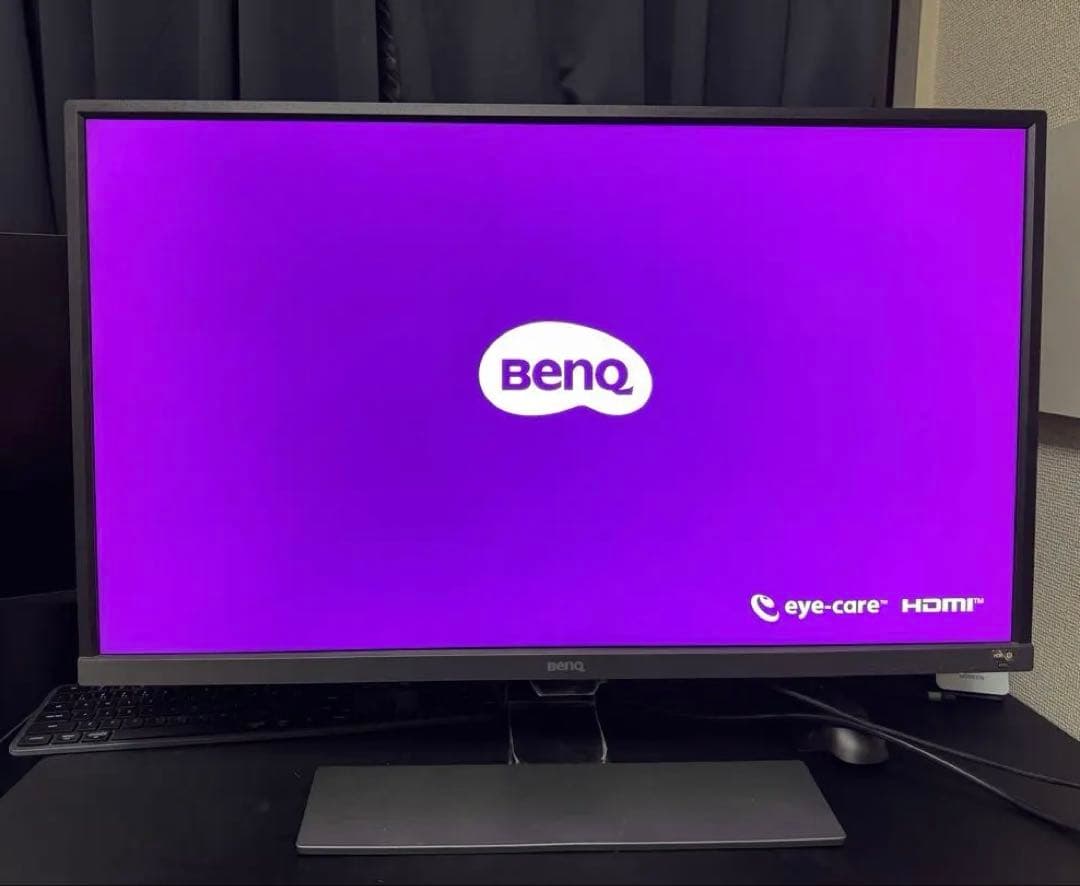 BenQ EW3270U 4K モニター 32インチ USB C スピーカー