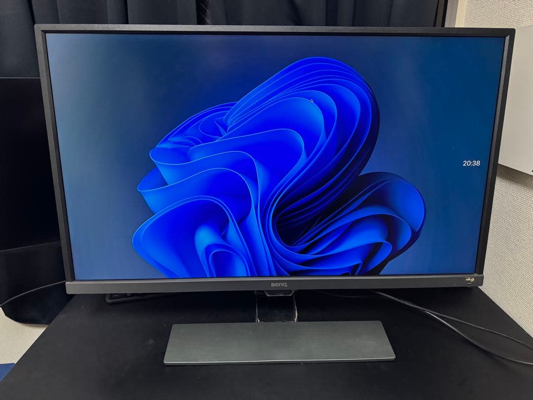 BenQ EW3270U 4K モニター 32インチ USB C スピーカー