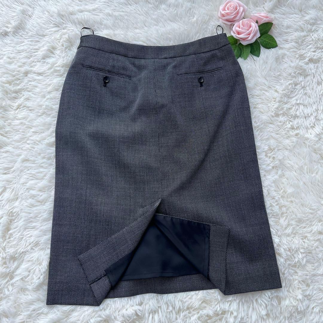 【美品】セオリーリュクス スカートパンツ　スーツ　セットアップ　シルク混　42