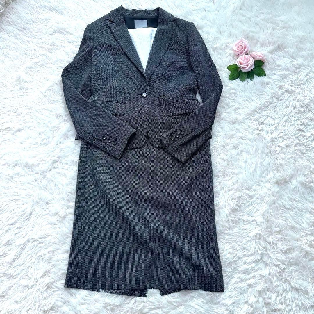 【美品】セオリーリュクス スカートパンツ　スーツ　セットアップ　シルク混　42