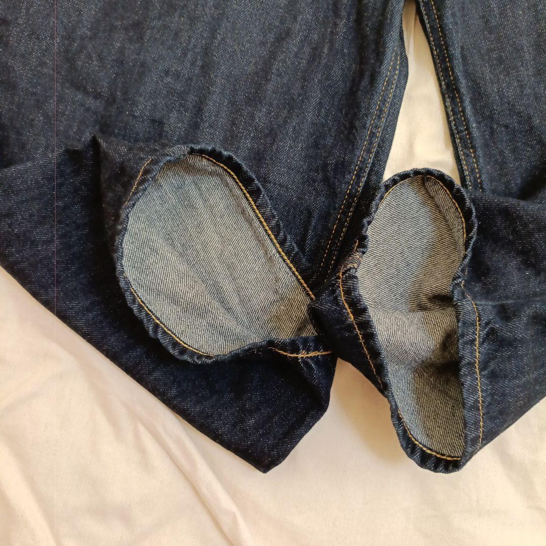 Lee×mmercibeaucotp, コラボ　後ろ前ワイドデニムパンツ　（М）