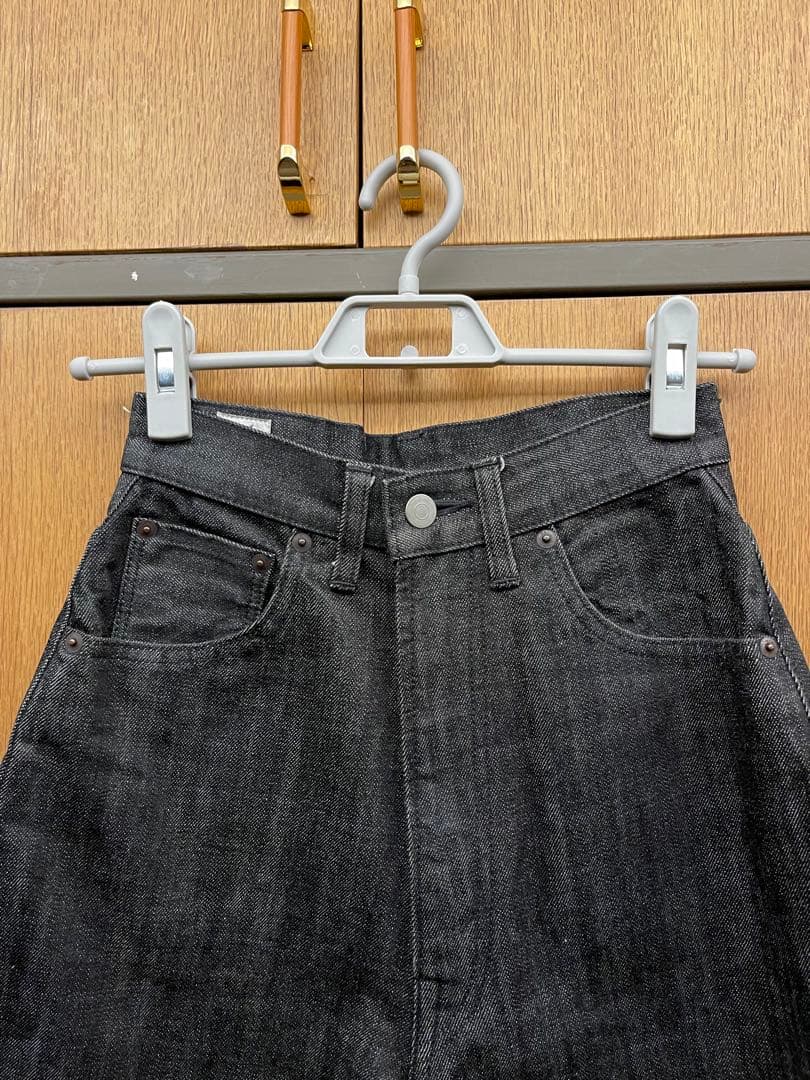 ANATOMICA アナトミカ ブラックデニム サイズ25
