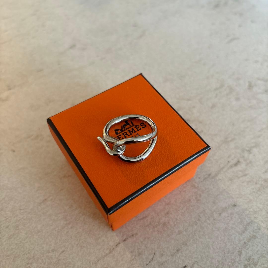 【新品未使用】　エルメススカーフリング