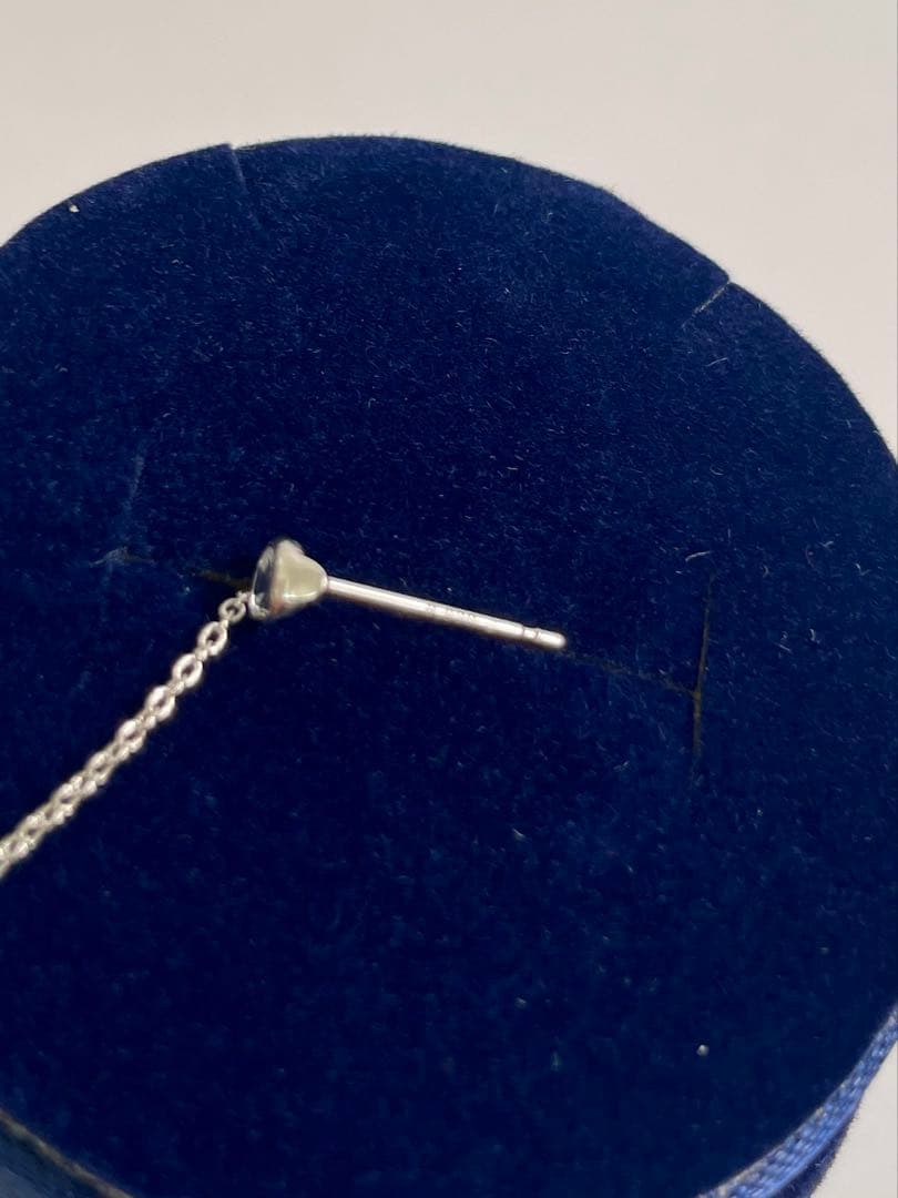 プラチナチェーンピアス 片耳用