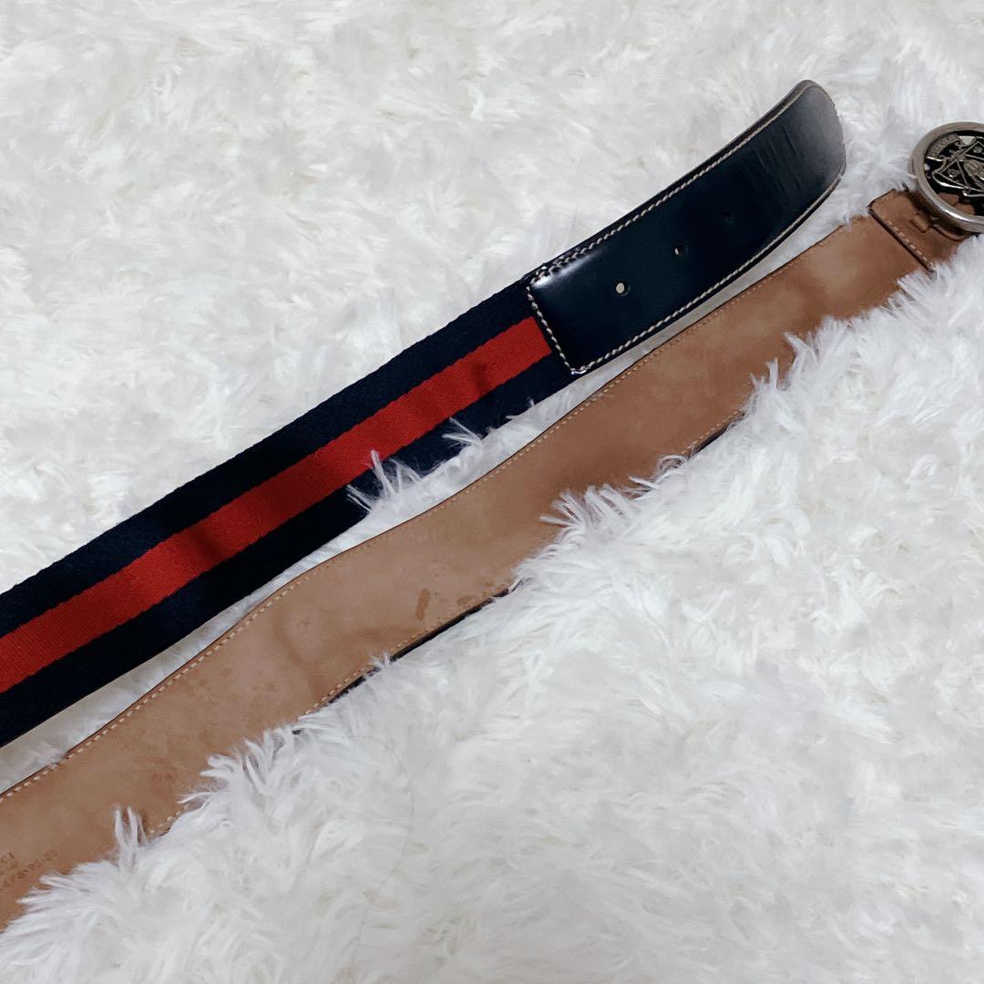 ✨希少✨ＧＵＣＣＩグッチ ベルト レザー シェリーライン クレスト