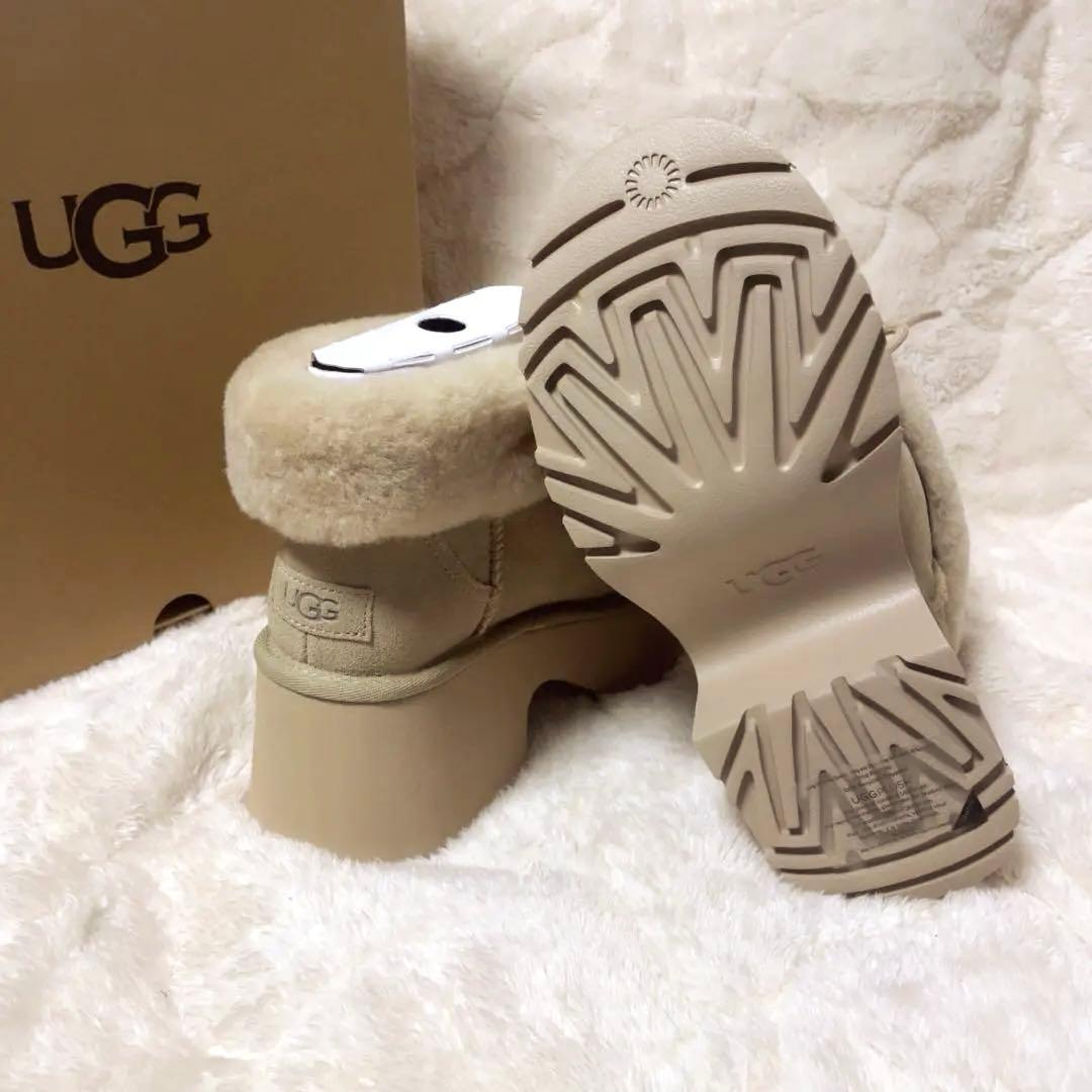 新品 UGG エスミーレースアップ Esmee Lace Up 24cm US7