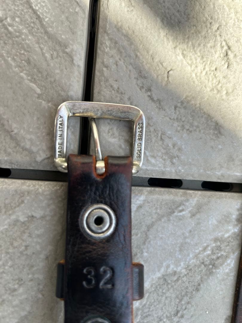 rrlダブルアールエル WINSTON LEATHER BELT レザーベルト