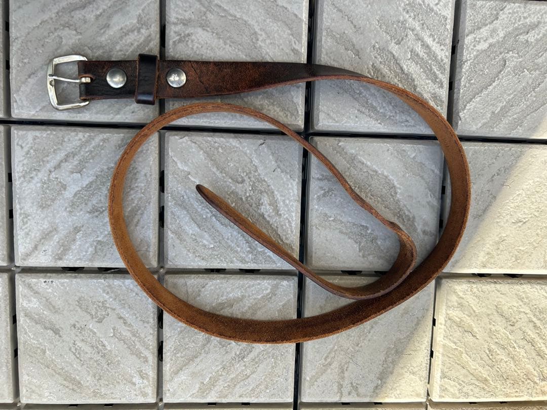 rrlダブルアールエル WINSTON LEATHER BELT レザーベルト