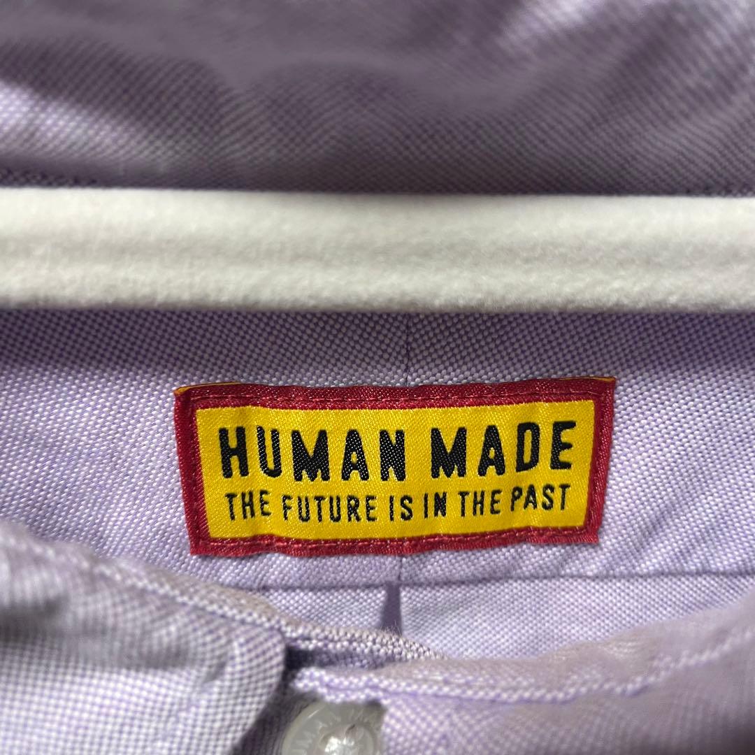 HUMAN MADE Oxford BD Shirt パープル　Lサイズ