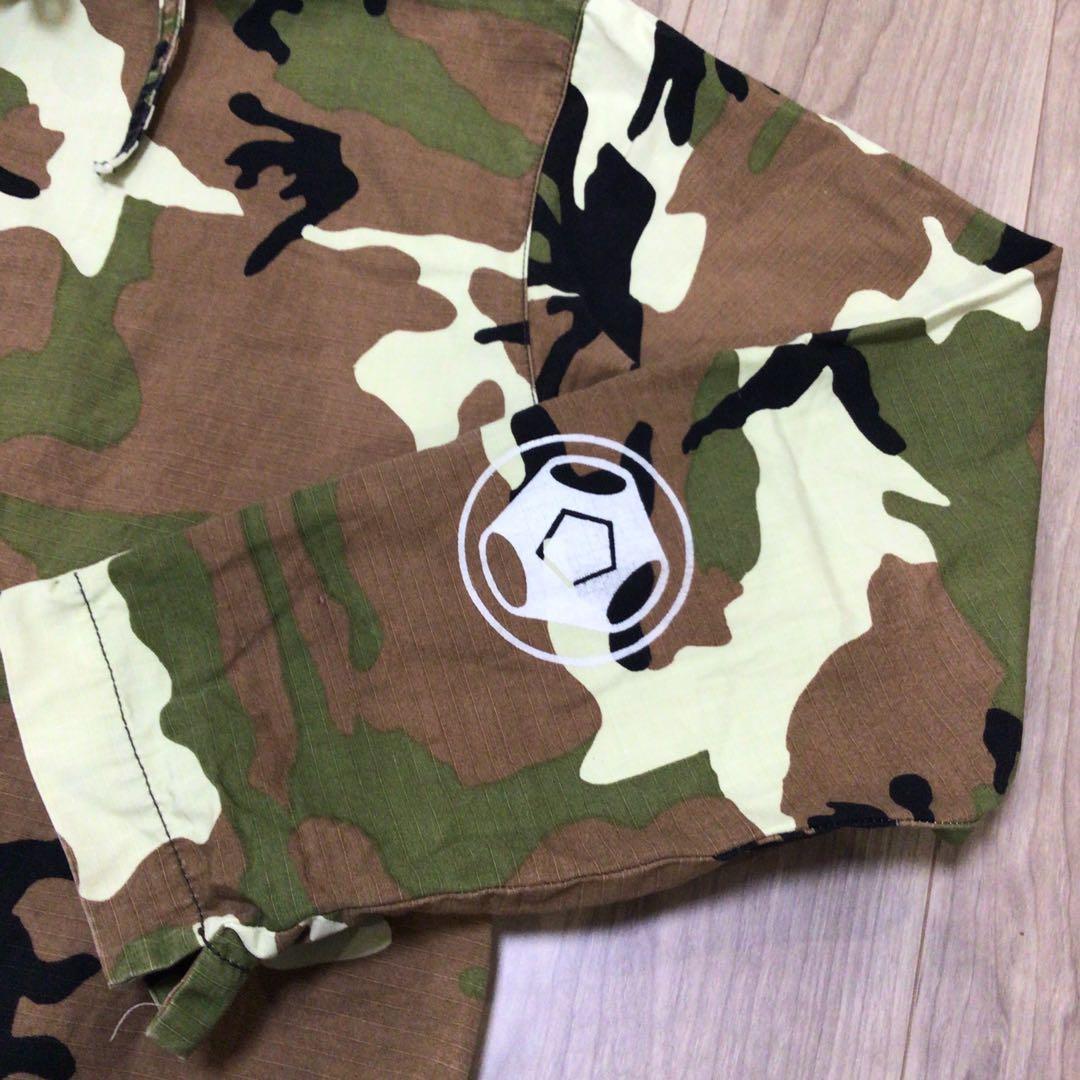 90's Sabotage 迷彩カモフラージュ アノラックパーカーXL