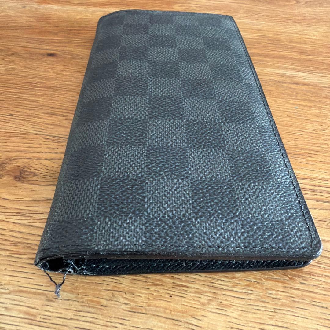 LOUIS VUITTON 長財布ヴィトン ダミエ グラフィット ポルトフォイユ