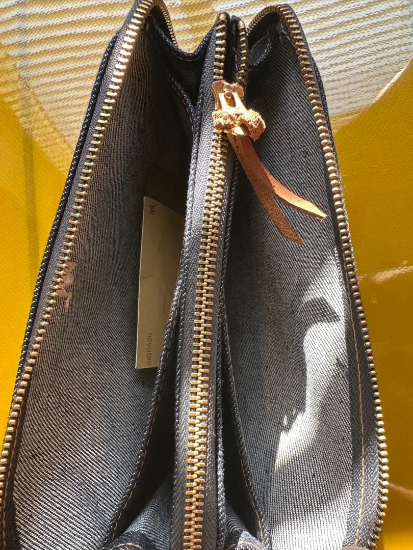 【新品タグ付き】RRL インディゴ デニム トラベル ウォレット