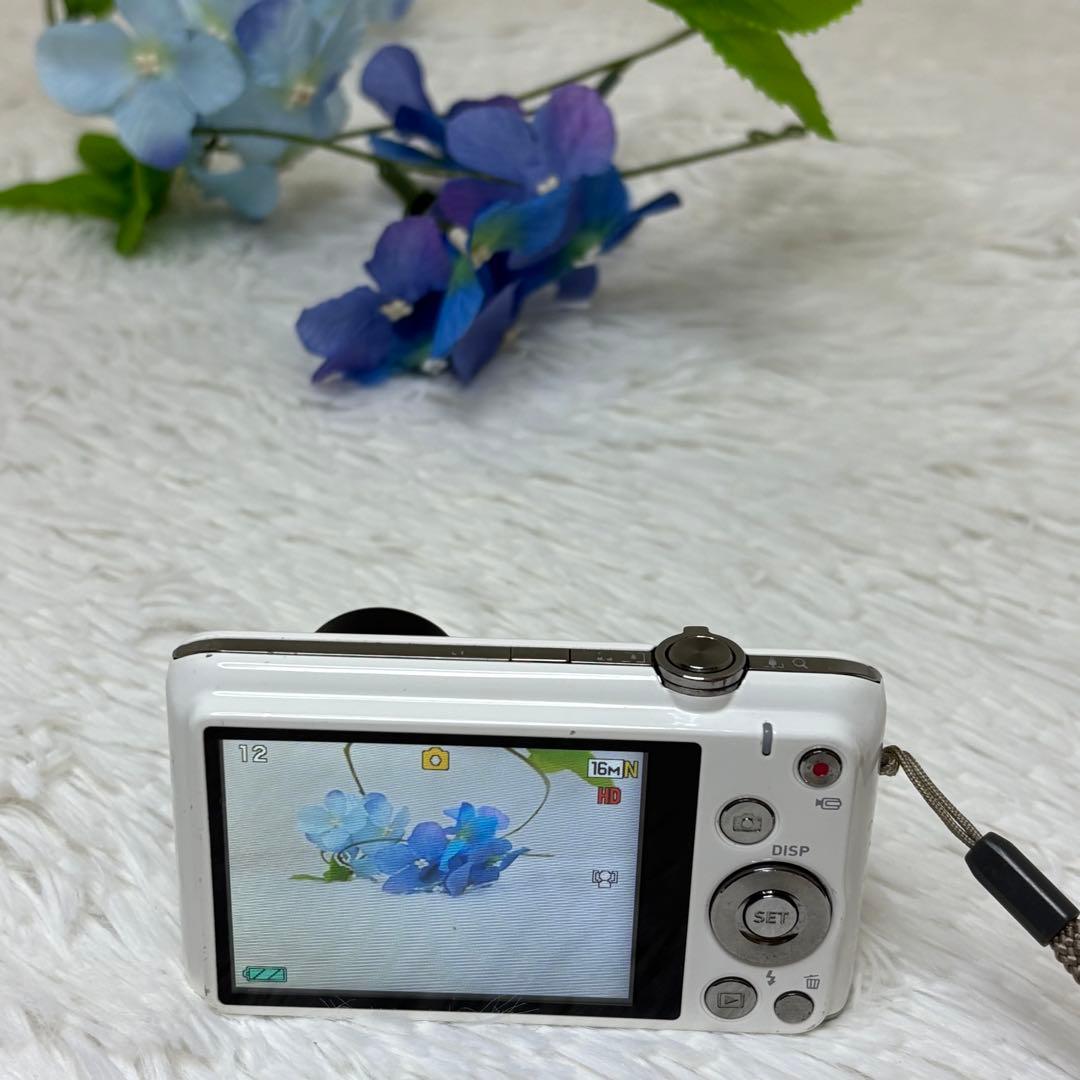 CASIO カメラ　エクシリム　EX-ZS26 ホワイト コンデジ　動作品