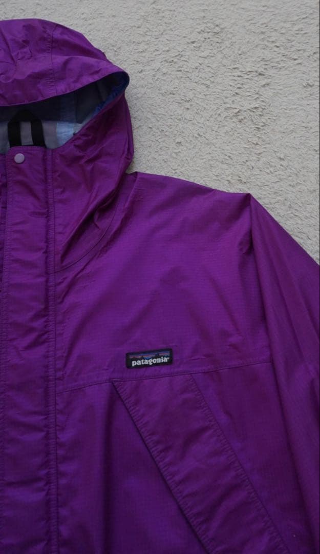 M94年製雪無しPatagoniaパタゴニアスーパープルマブライトパープル雪なし