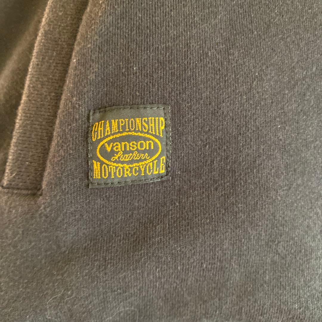 VANSON ジップ パーカー フェリックス バイカー