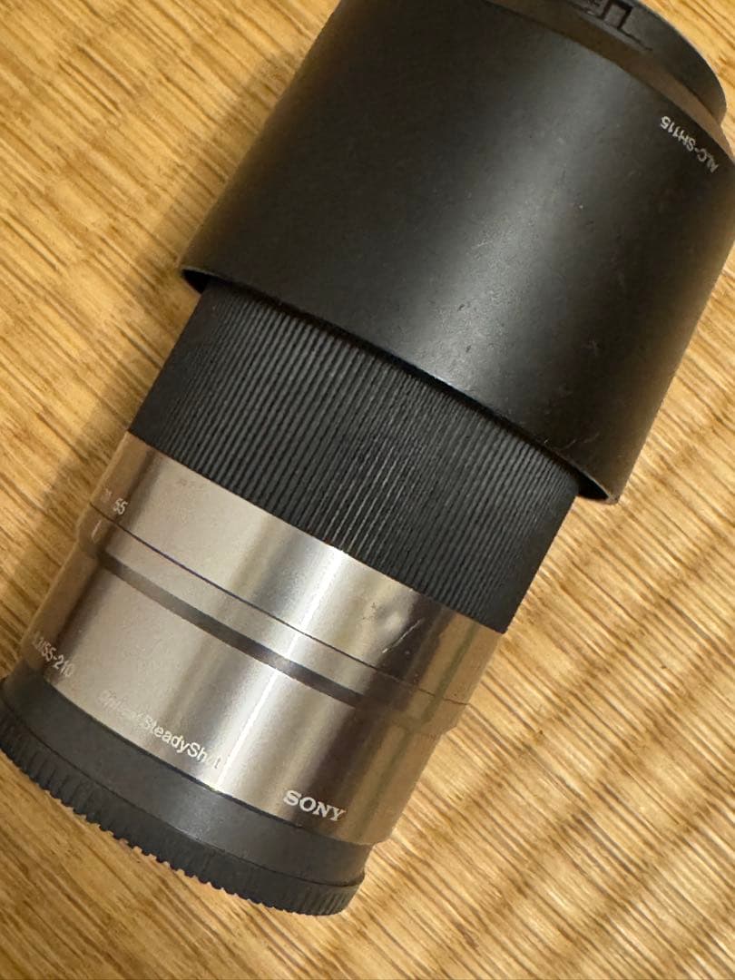 SONY NEX-5ダブルレンズキット＋望遠レンズ (難あり)＋PLフィルター等